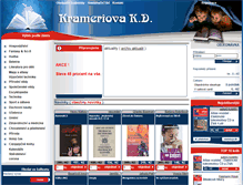 Tablet Screenshot of knihy-krameriova.cz